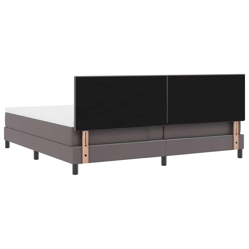 Struttura letto con materasso con materasso Grigio 200 x 200 cm