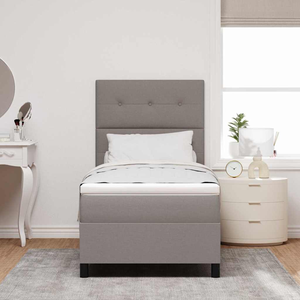 Letto a molle con testiera Talpa 80 x 200 cm Tessuto | homemem39