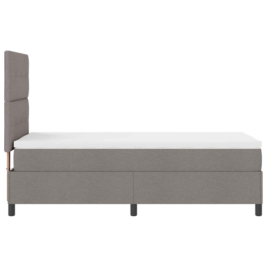 Letto a molle con testiera Talpa 90 x 190 cm Tessuto | homemem39