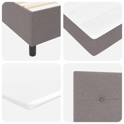 Letto a molle con testiera Talpa 90 x 200 cm Tessuto | homemem39