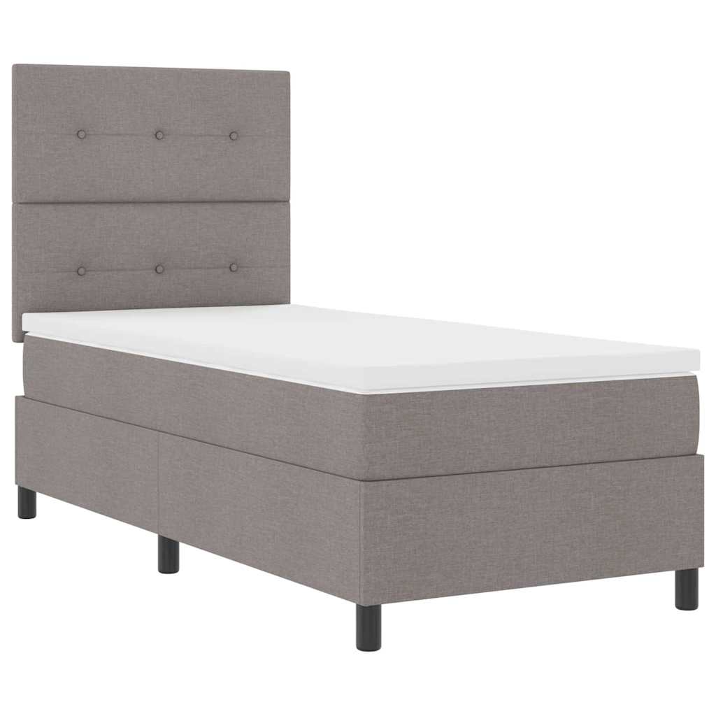Letto a molle con testiera Talpa 90 x 200 cm Tessuto | homemem39