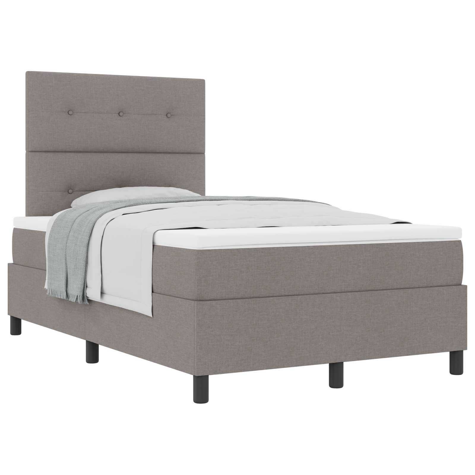 Letto a molle con cuscino Talpa 120 x 190 cm Tessuto | homemem39