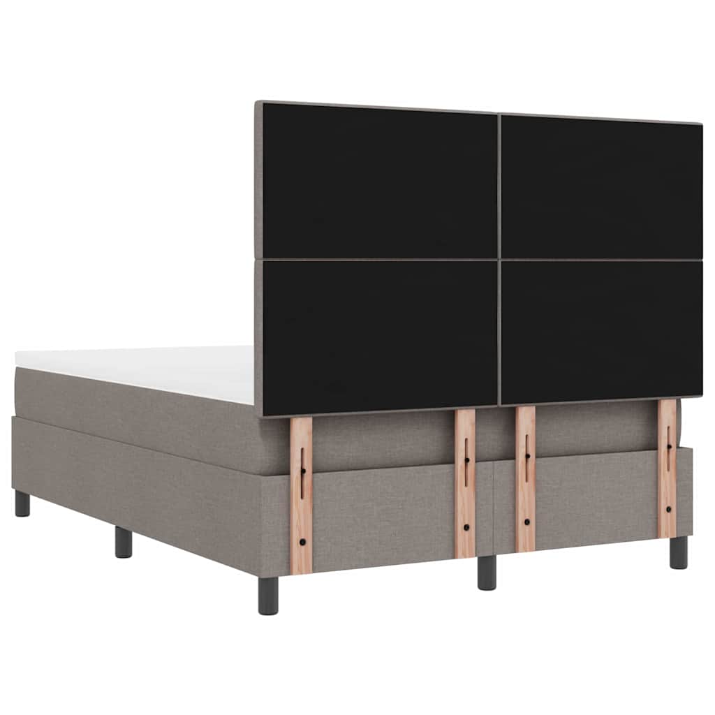 Letto a molle con testiera Talpa 140 x 190 cm Tessuto | homemem39