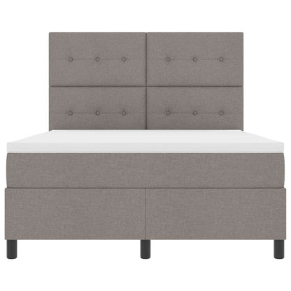 Letto a molle con testiera Talpa 140 x 190 cm Tessuto | homemem39