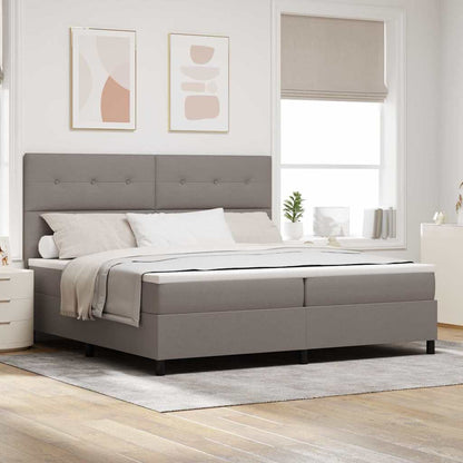 Letto a molle con testiera Talpa 200 x 200 cm Tessuto | homemem39
