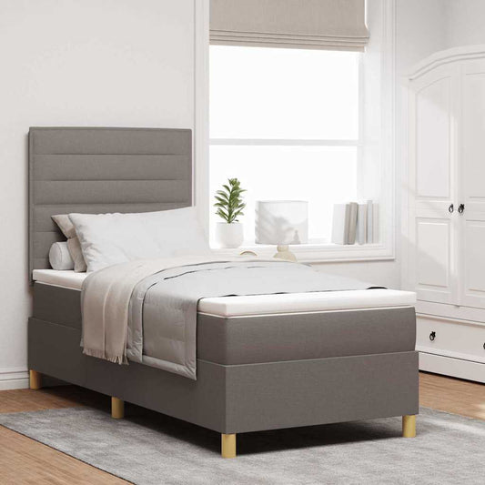 Letto a molle con materasso Talpa 100 x 200 cm Tessuto