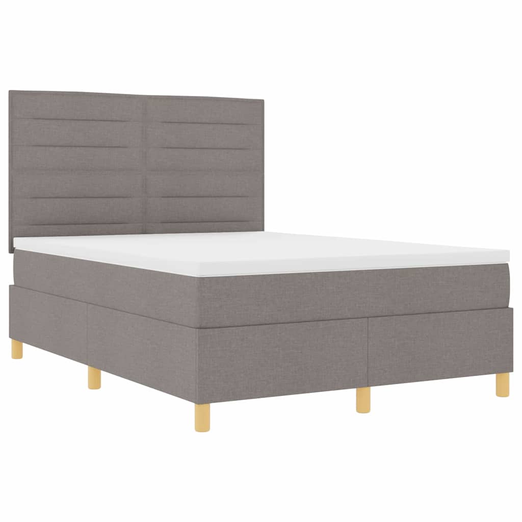 Letto a molle con materasso Talpa 140 x 200 cm Tessuto | homemem39