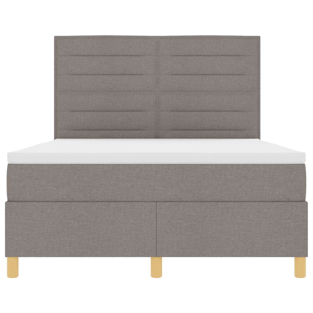 Letto a molle con materasso Talpa 140 x 200 cm Tessuto | homemem39