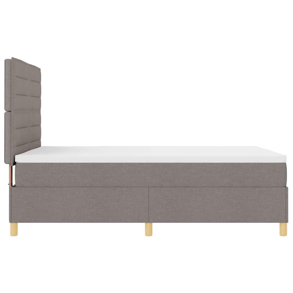 Letto a molle con materasso Talpa 140 x 200 cm Tessuto | homemem39