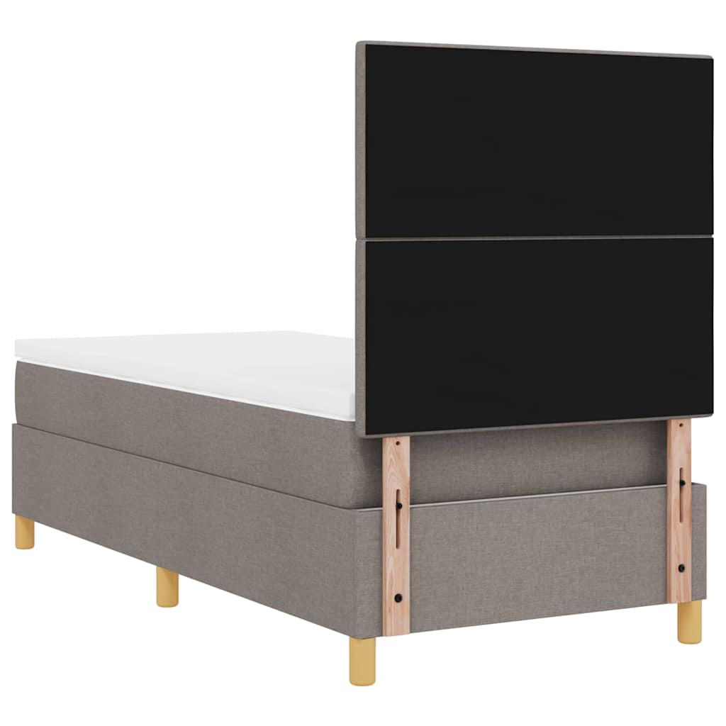 Letto a molle con testiera Talpa 100 x 200 cm Tessuto | homemem39