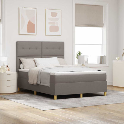 Letto a molle con testiera Talpa 140 x 190 cm Tessuto | homemem39