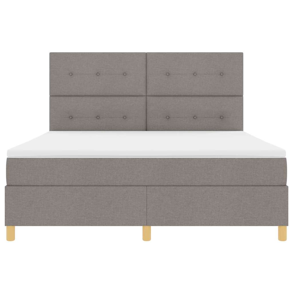 Letto a molle con testiera Talpa 180 x 200 cm Tessuto | homemem39