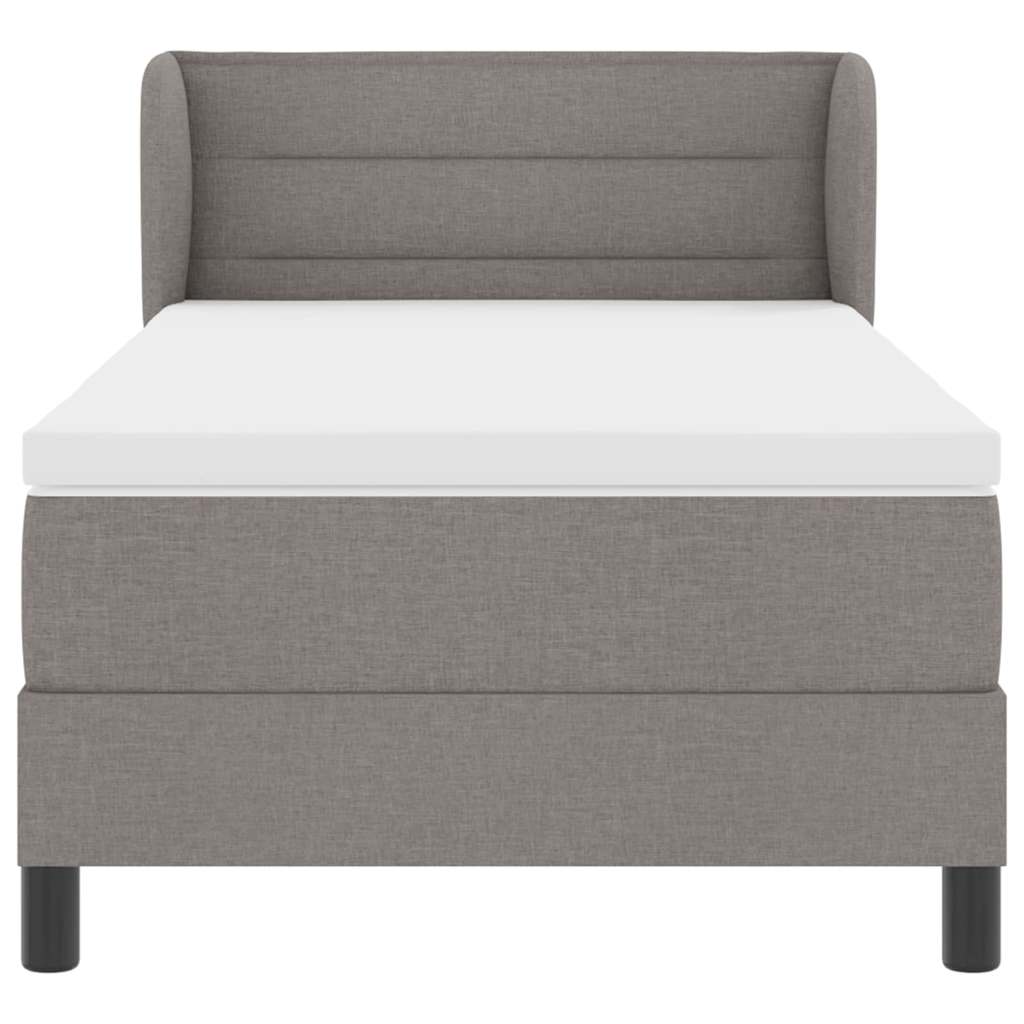 Letto box spring con materasso Talpa 100 x 200 cm Tessuto - homemem39