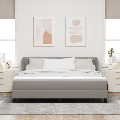 Letto a molle con testiera Talpa 180 x 200 cm Tessuto | homemem39