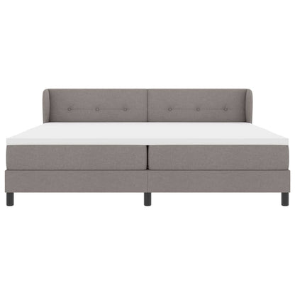 Letto a molle con testiera Talpa 200 x 200 cm Tessuto | homemem39