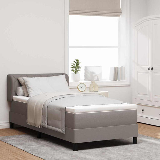 Letto a molle con testiera Talpa 90 x 200 cm Tessuto | homemem39