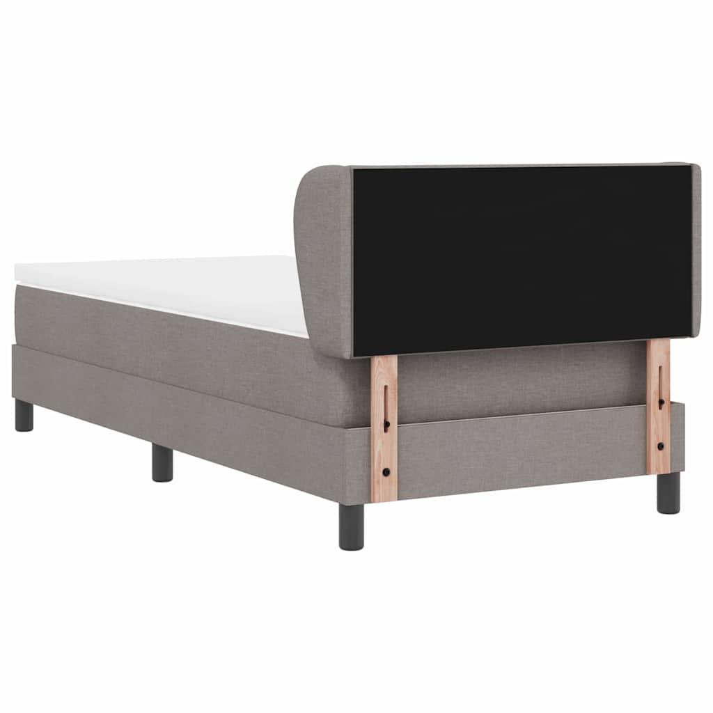 Letto box spring con materasso Talpa 100 x 200 cm Tessuto - homemem39