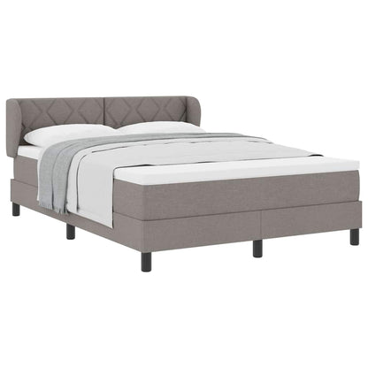 Letto box spring con materasso Talpa 140 x 190 cm Tessuto