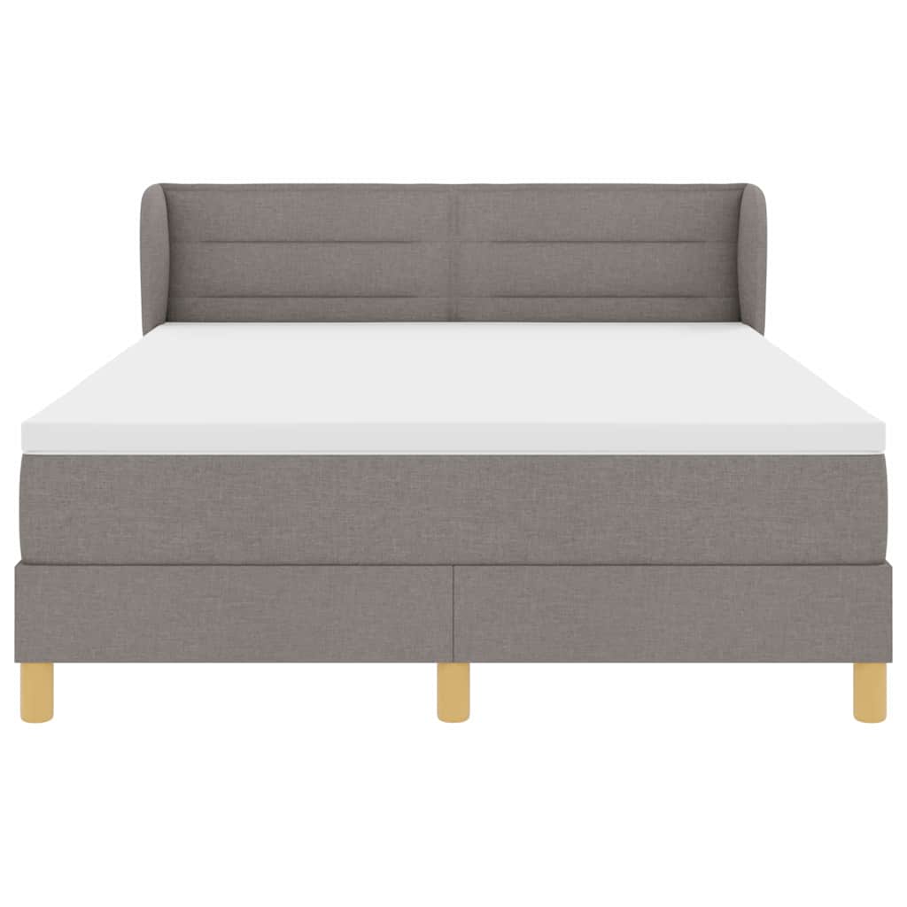 Letto a molle con materasso Talpa 140 x 190 cm Tessuto | homemem39