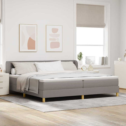 Letto a molle con materasso Talpa 200 x 200 cm Tessuto | homemem39