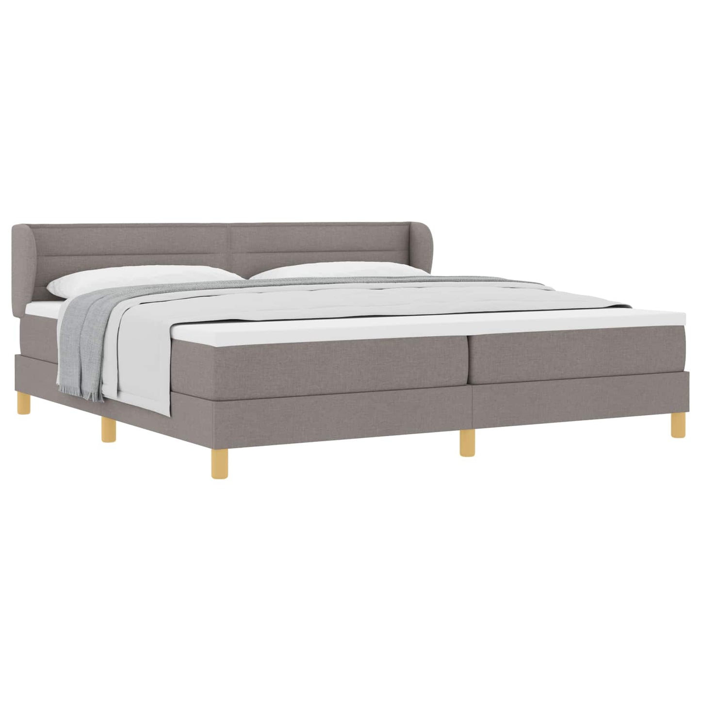 Letto a molle con materasso Talpa 200 x 200 cm Tessuto | homemem39