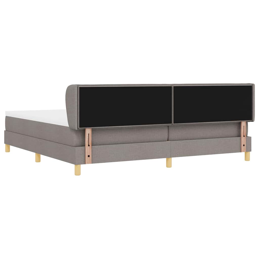 Letto a molle con materasso Talpa 200 x 200 cm Tessuto | homemem39