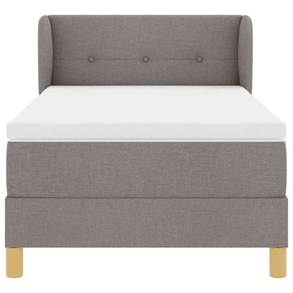 Letto a molle con testiera Talpa 100 x 200 cm Tessuto | homemem39