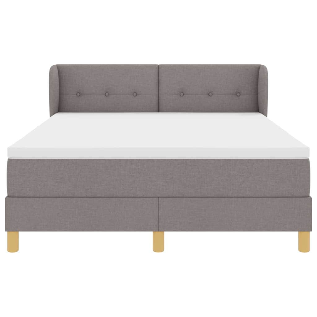 Letto a molle con testiera Talpa 140 x 200 cm Tessuto | homemem39