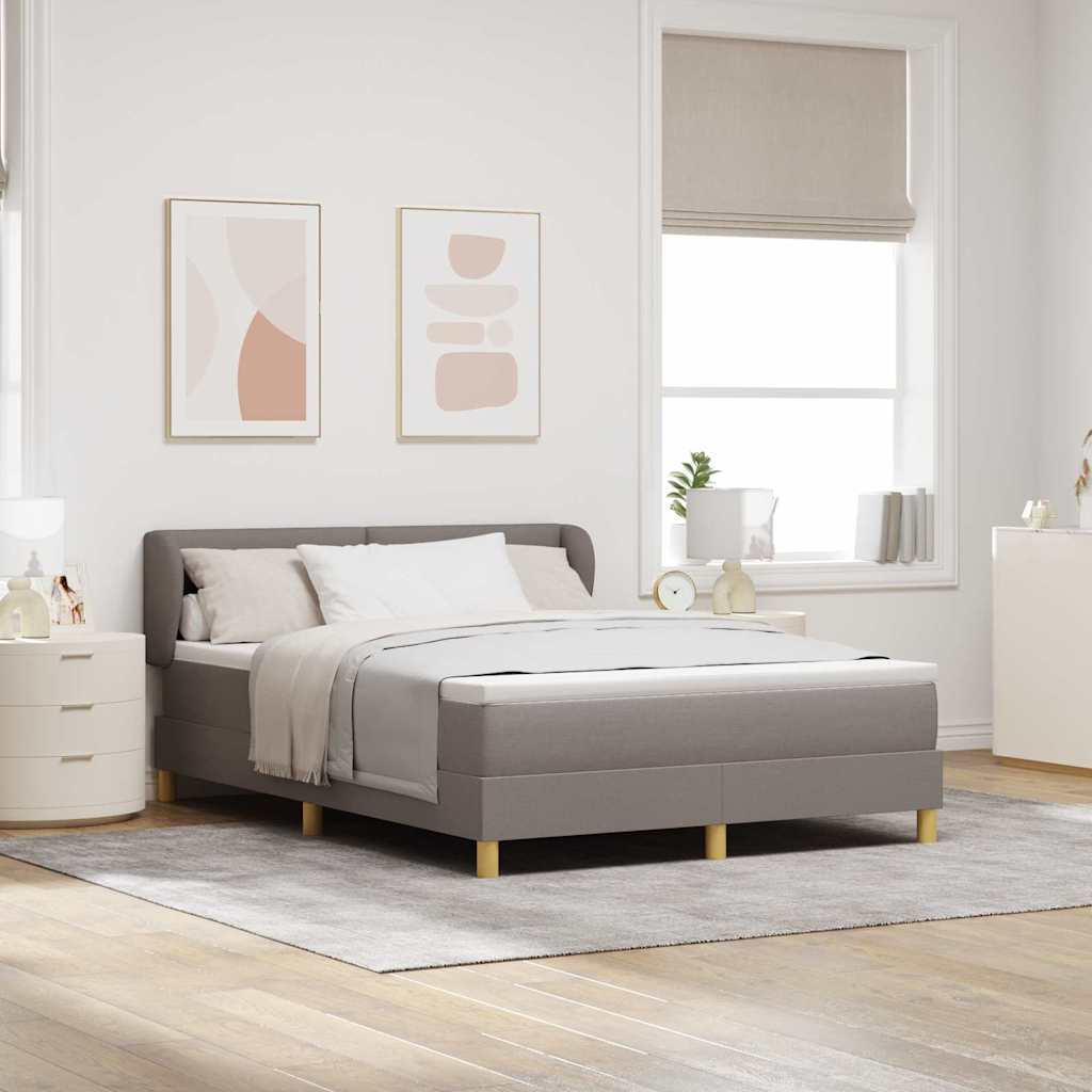 Letto a molle con testiera Talpa 160 x 200 cm Tessuto | homemem39