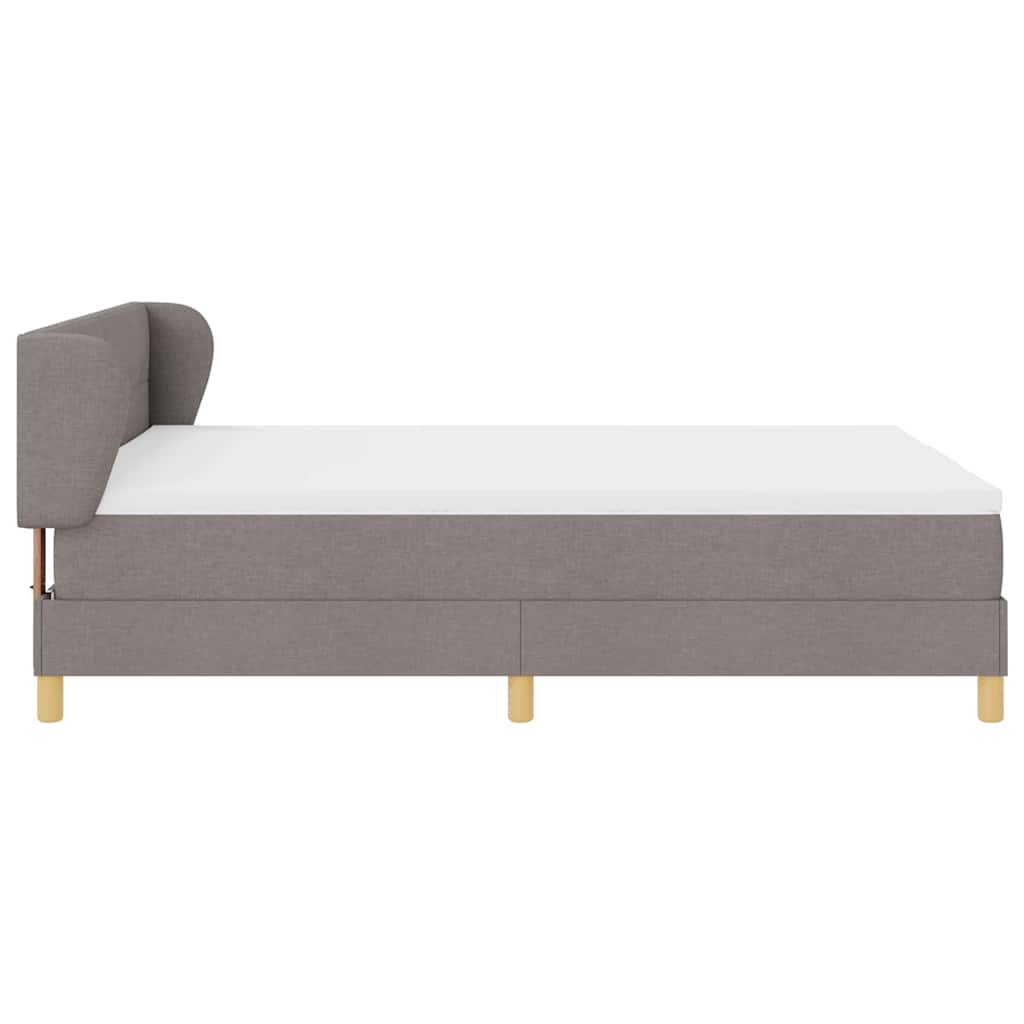 Letto a molle con testiera Talpa 160 x 200 cm Tessuto | homemem39