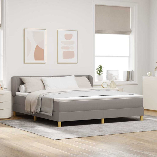 Letto a molle con testiera Talpa 180 x 200 cm Tessuto | homemem39