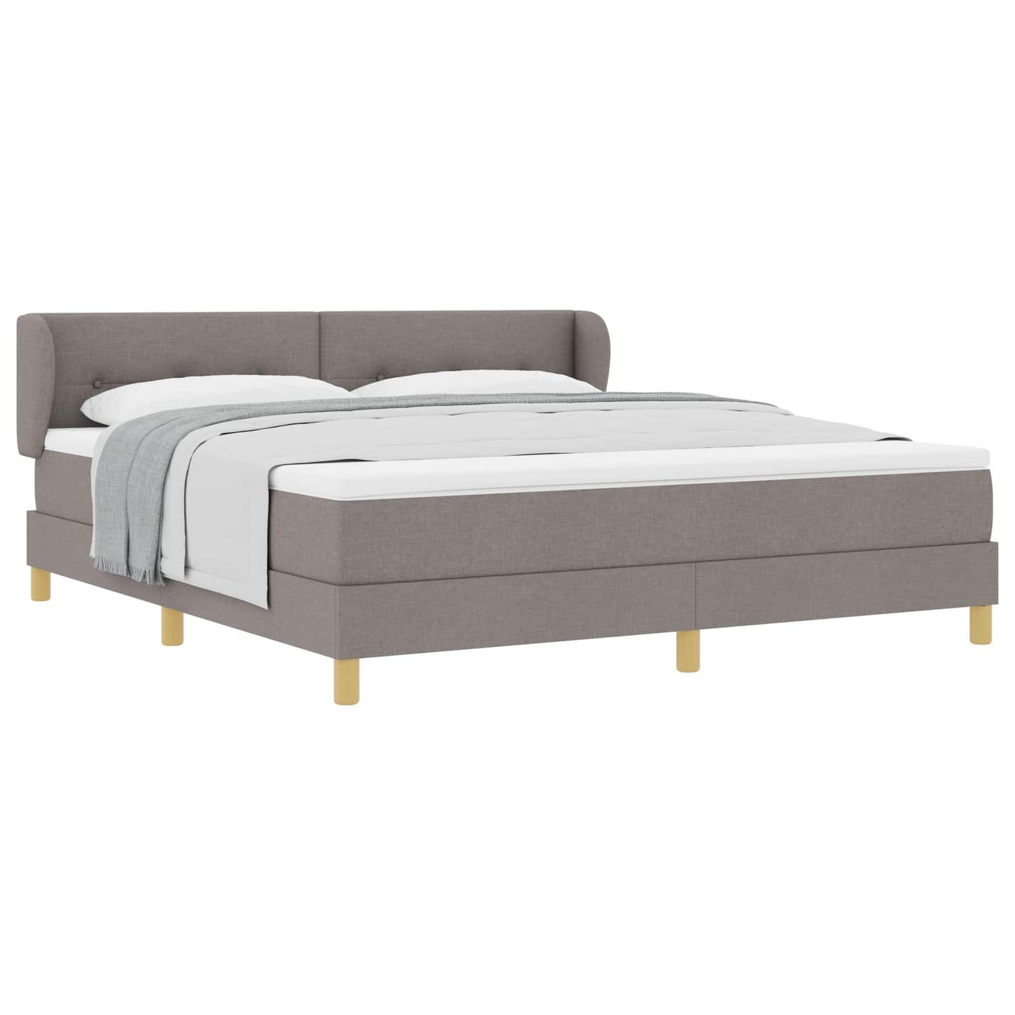 Letto a molle con testiera Talpa 180 x 200 cm Tessuto | homemem39
