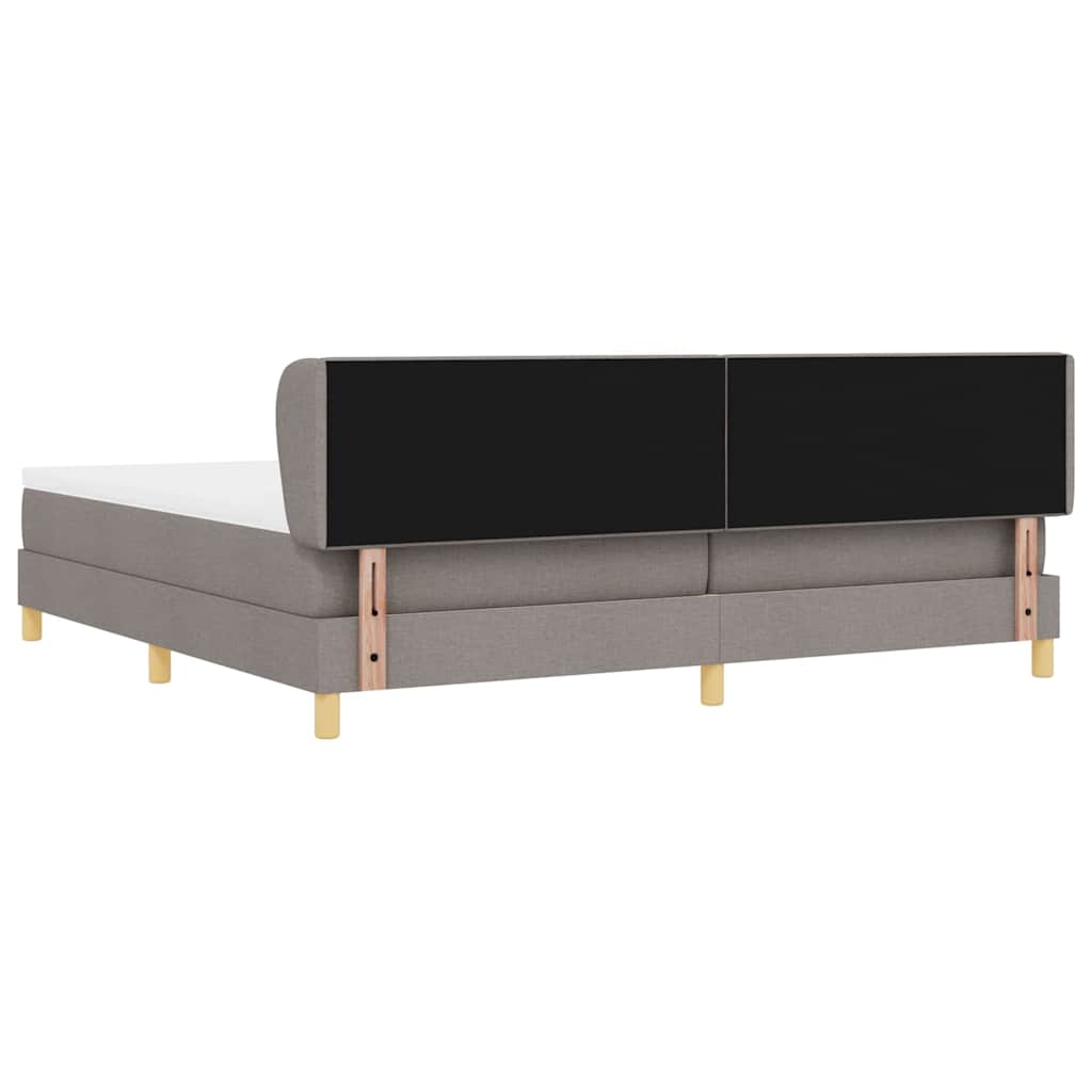 Letto a molle con testiera Talpa 200 x 200 cm Tessuto | homemem39