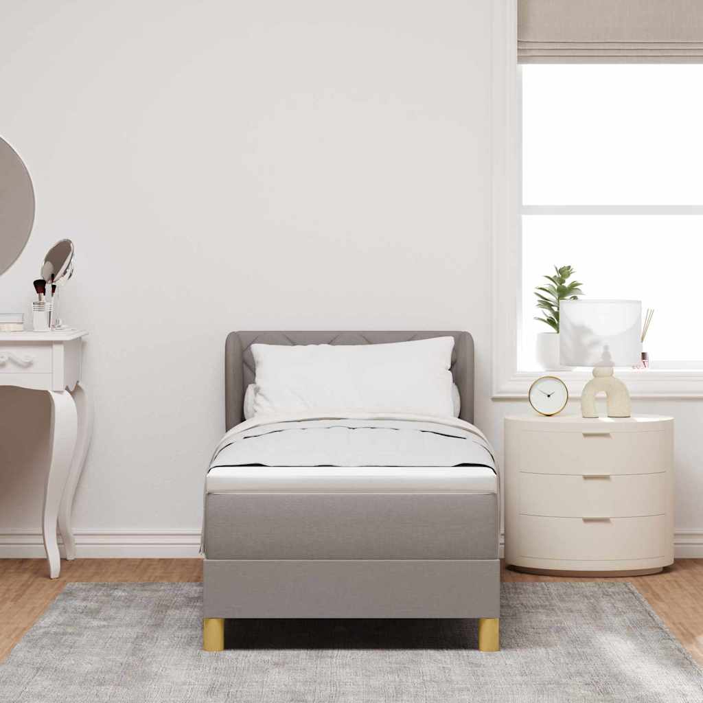 Letto a molle con testiera Talpa 80 x 200 cm Tessuto | homemem39