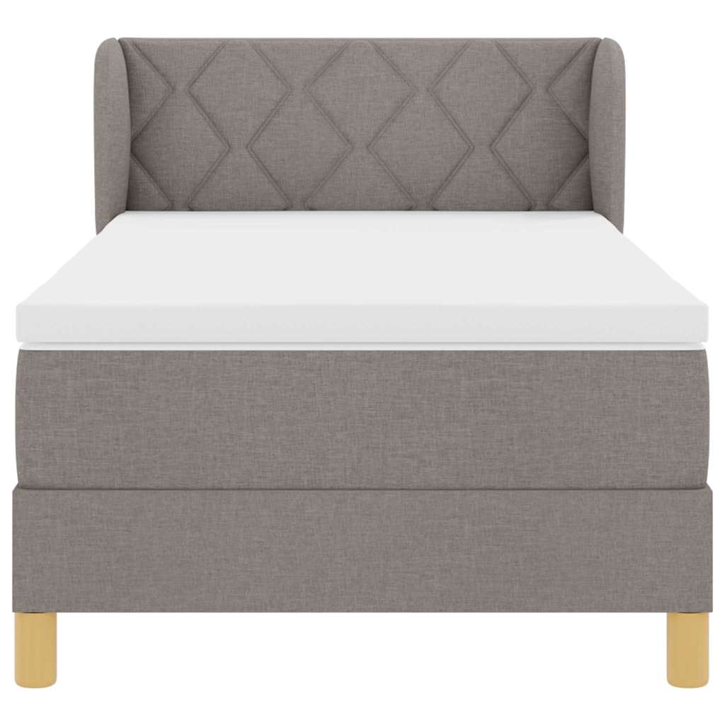 Letto a molle con testiera Talpa 90 x 200 cm Tessuto | homemem39