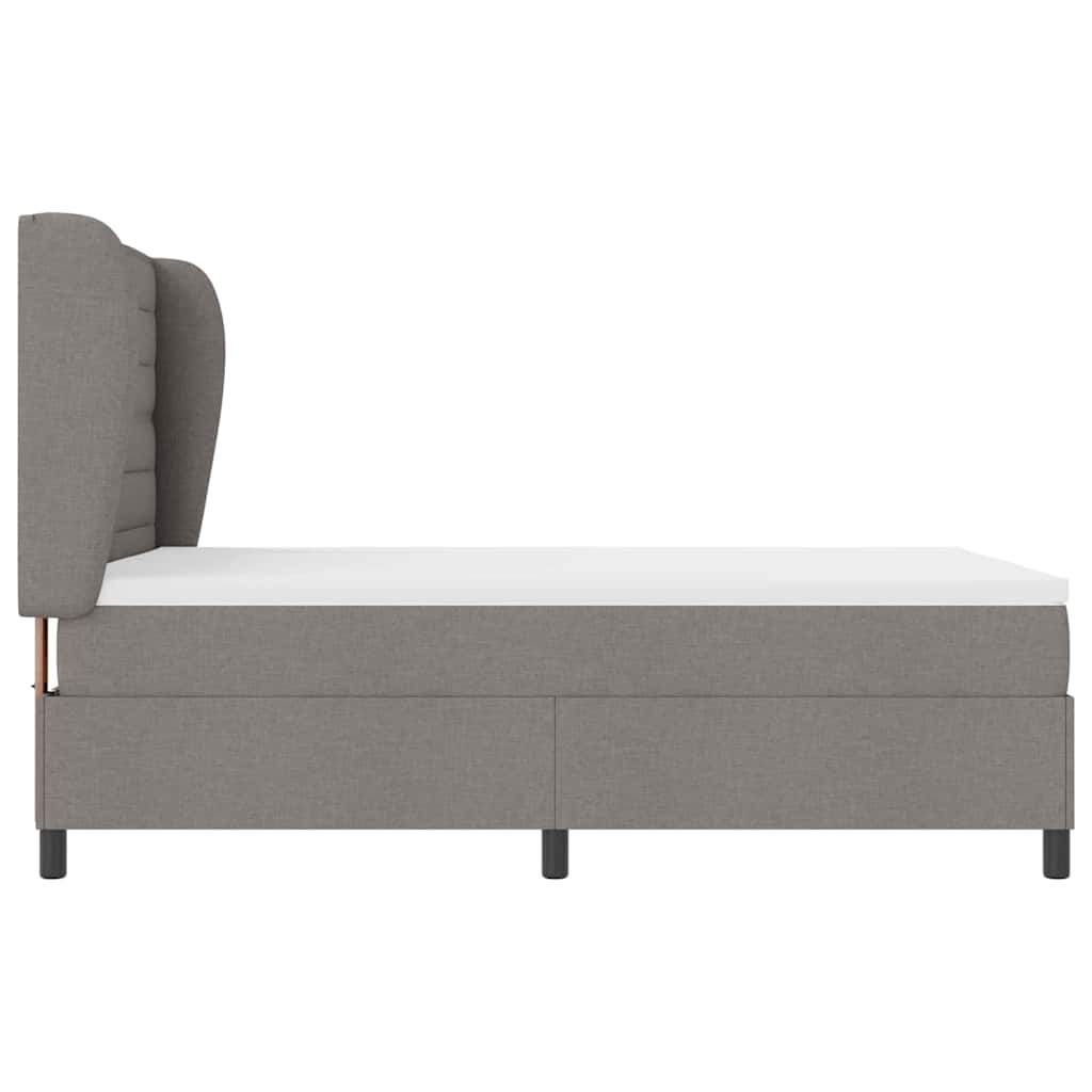 Letto a molle con materasso Talpa 140 x 200 cm Tessuto | homemem39