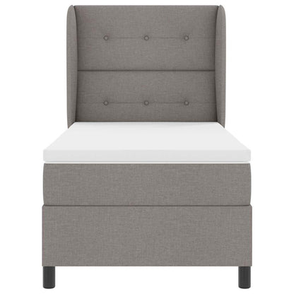 Letto a molle con testiera Talpa 90 x 200 cm Tessuto | homemem39