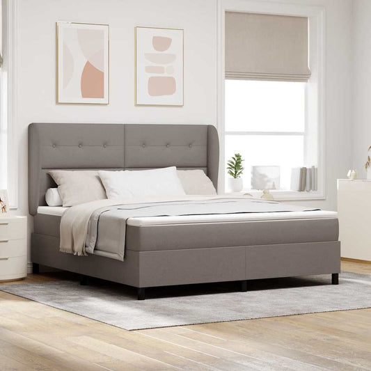 Letto a molle con testiera Talpa 180 x 200 cm Tessuto | homemem39