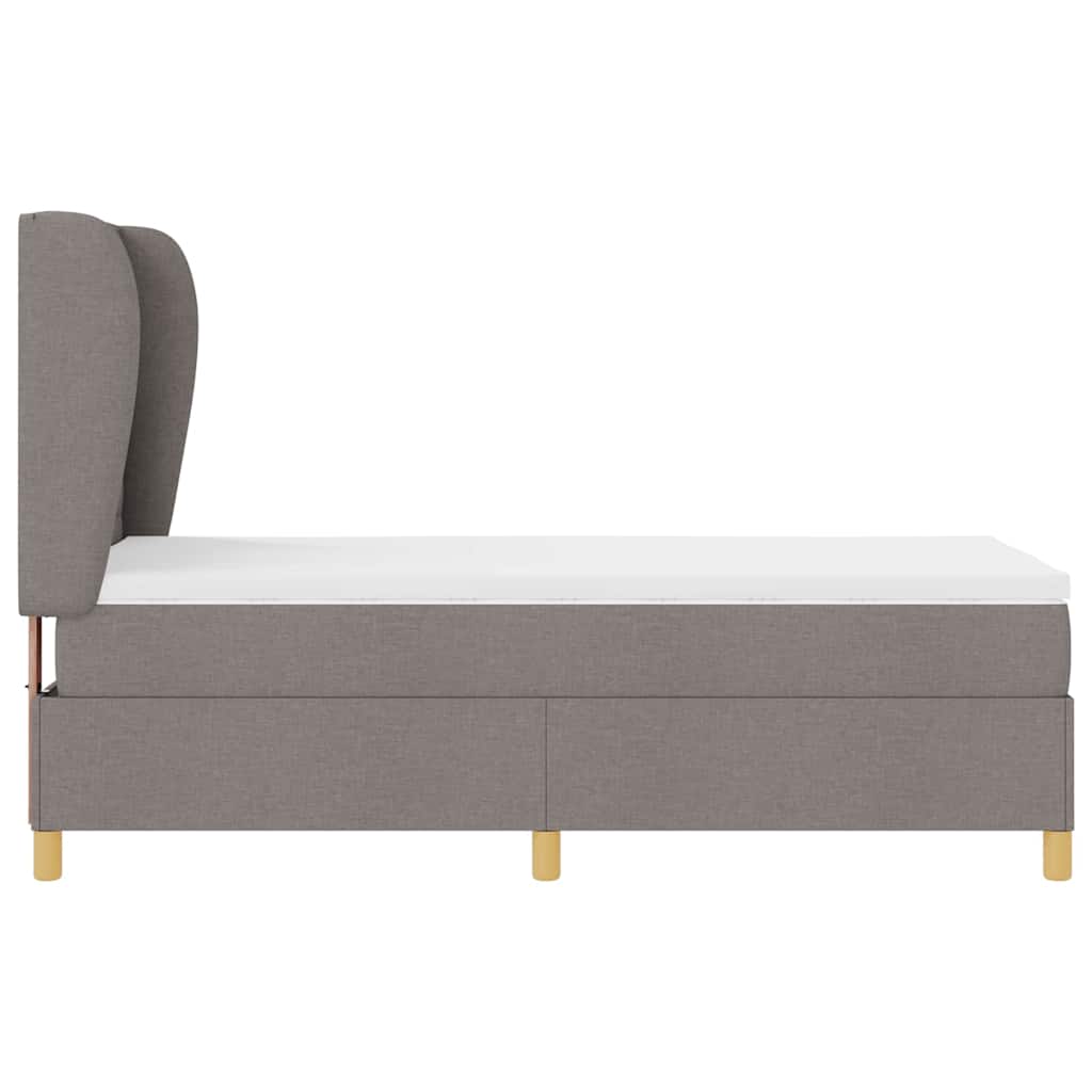 Letto a molle con materasso Talpa 200 x 90 cm Tessuto | homemem39