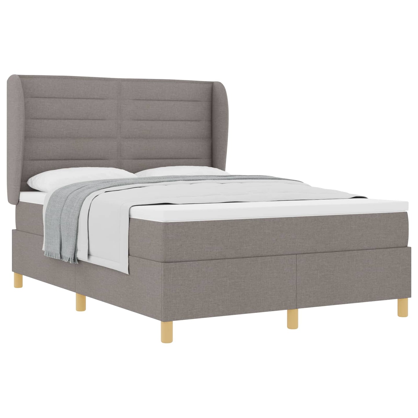 Letto a molle con materasso Talpa 200 x 140 cm Tessuto | homemem39