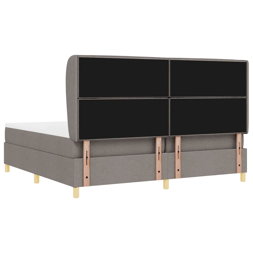 Letto a molle con materasso Talpa 200 x 200 cm Tessuto | homemem39