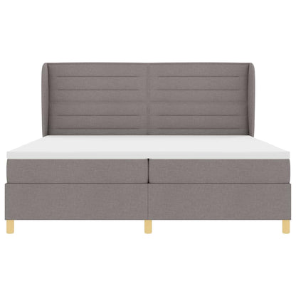 Letto a molle con materasso Talpa 200 x 200 cm Tessuto | homemem39