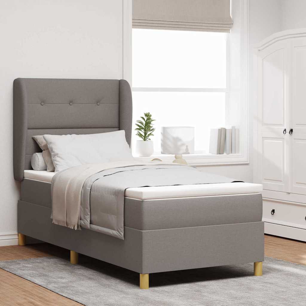Letto a molle con testiera Talpa 200 x 80 cm Tessuto | homemem39
