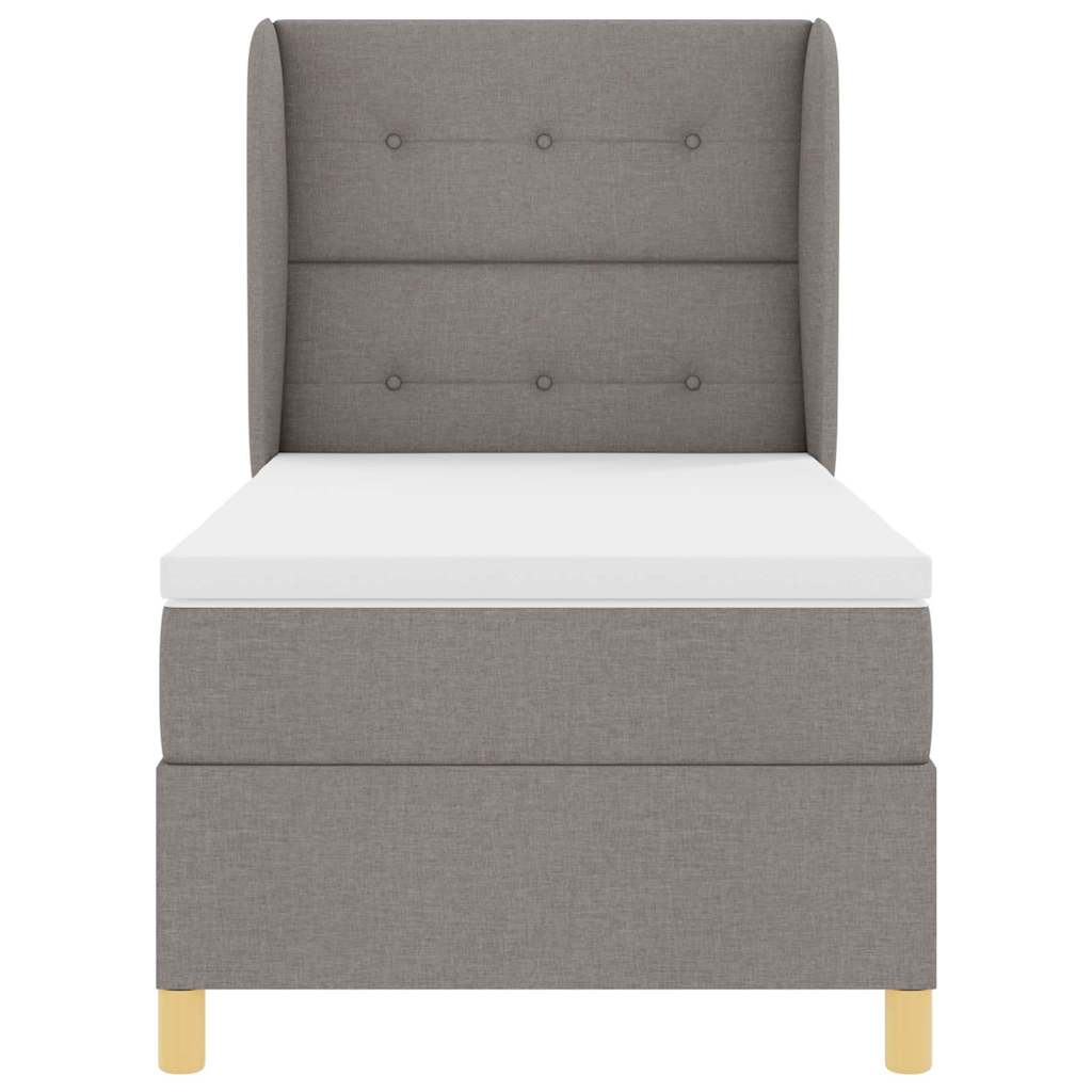 Letto a molle con testiera Talpa 190 x 90 cm Tessuto | homemem39