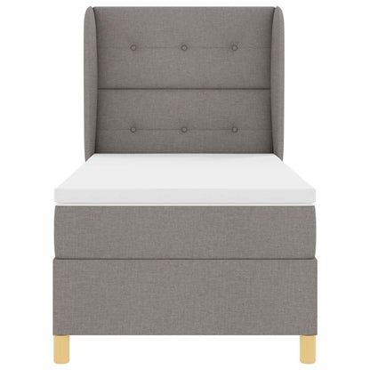 Letto a molle con testiera Talpa 190 x 90 cm Tessuto | homemem39