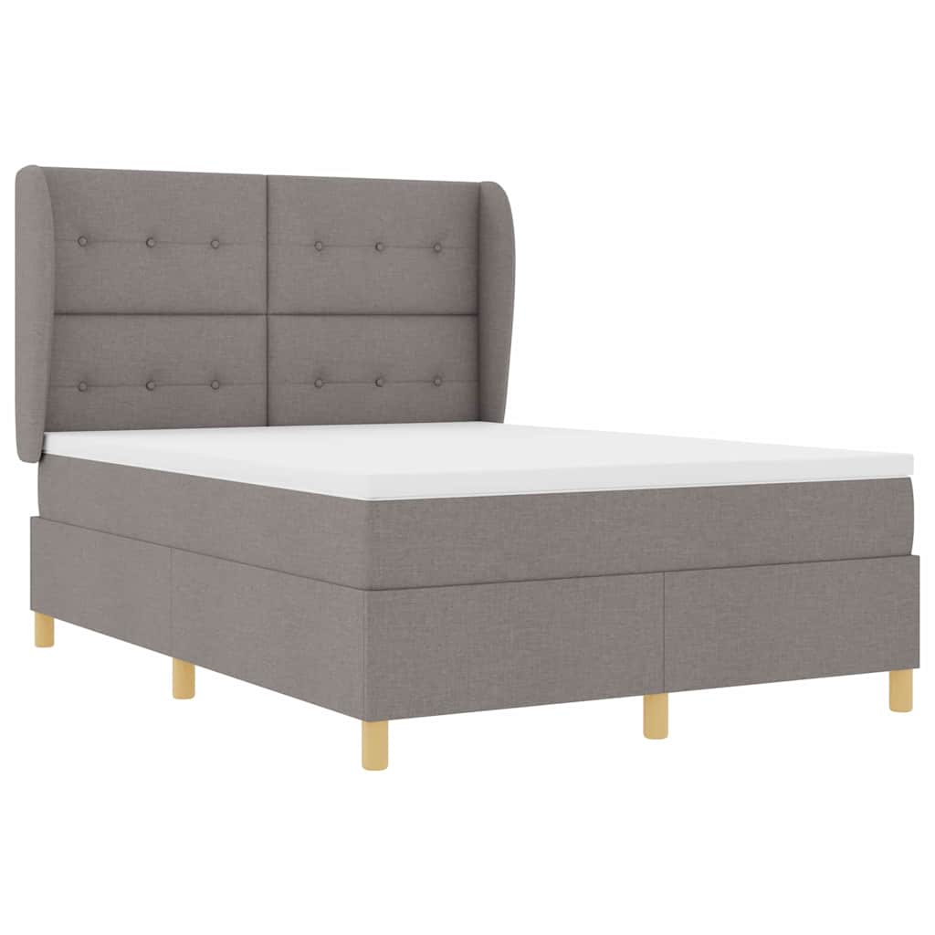 Letto a molle con testiera Talpa 200 x 140 cm Tessuto | homemem39