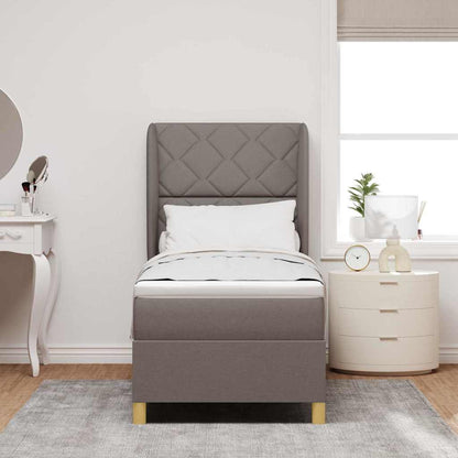 Letto a molle con testiera Talpa 200 x 80 cm Tessuto | homemem39