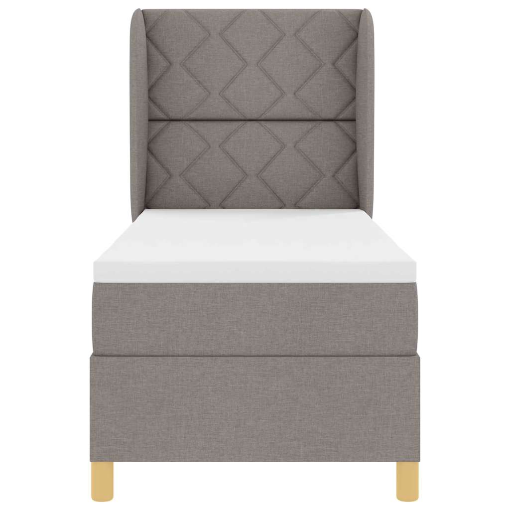 Letto a molle con testiera Talpa 200 x 80 cm Tessuto | homemem39