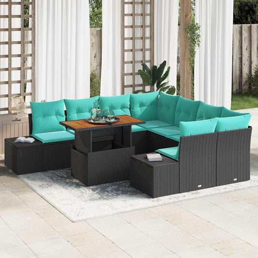 Set da Pranzo per Giardino 9 pz 8-Numero di posti | homemem39