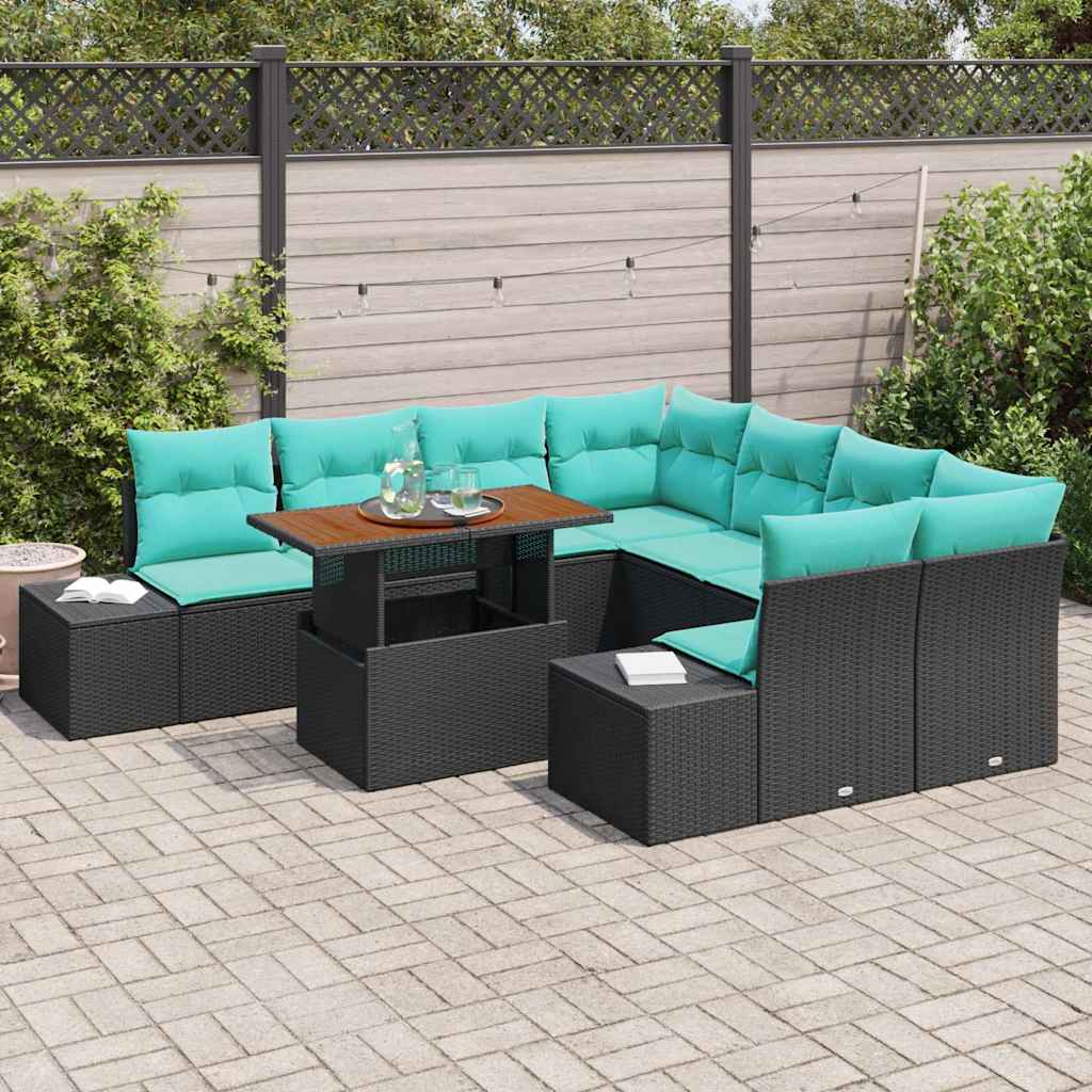 Set da Pranzo per Giardino 9 pz 8-Numero di posti | homemem39